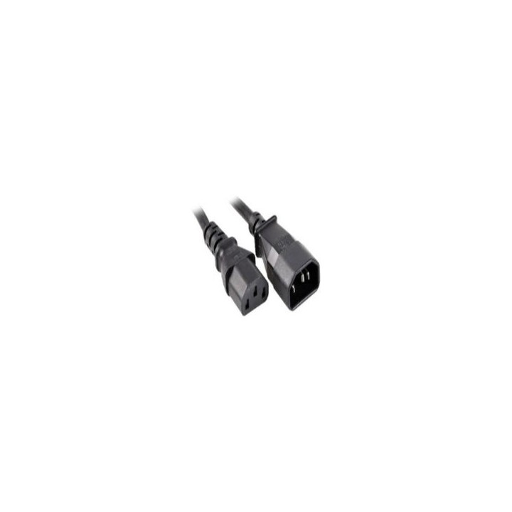 Cable Alimentacion NILOX AC 10A 250V 3m(NXIECC13-M/F-3)
