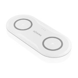 Estación Carga AISENS Qi 2en1 USB-C (ASCH-15W2WC059-W)