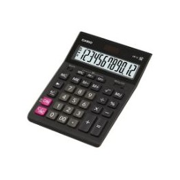 Calculadora Casio Sobremesa 12 Dígitos Negra (GR-12-W)