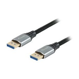Cable EQUIP DP M/M Premium 2.1 1m Aluminio (EQ119281)