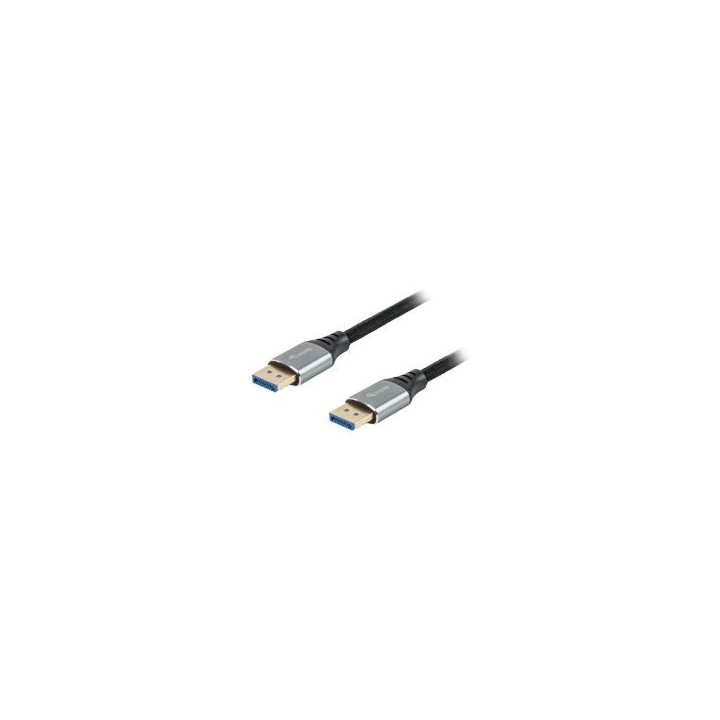Cable EQUIP DP M/M Premium 2.1 1m Aluminio (EQ119281)