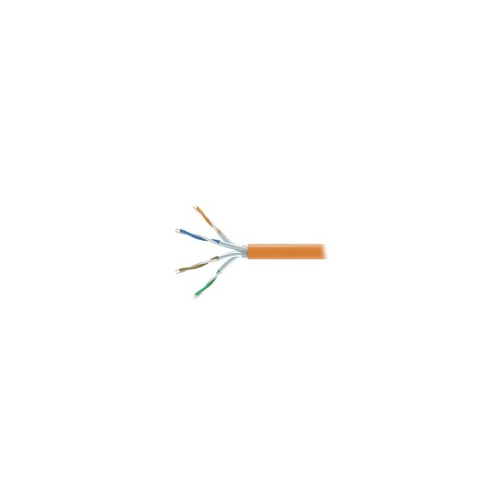 Bobina EQUIP Cat7 S/FTP AWG23/1 500m Naranja (EQ404552)