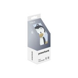PowerBank CELLY 2600mAh 10W USB Pingüino (PBPENGUIN)