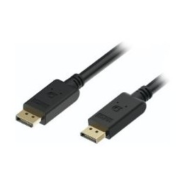Cable NILOX DP 1.4 4K M/M 2m Negro (NXDP-1.4-2R)