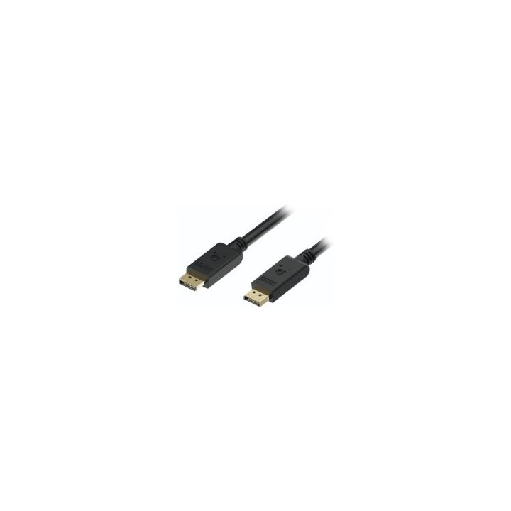 Cable NILOX DP 1.4 4K M/M 2m Negro (NXDP-1.4-2R)