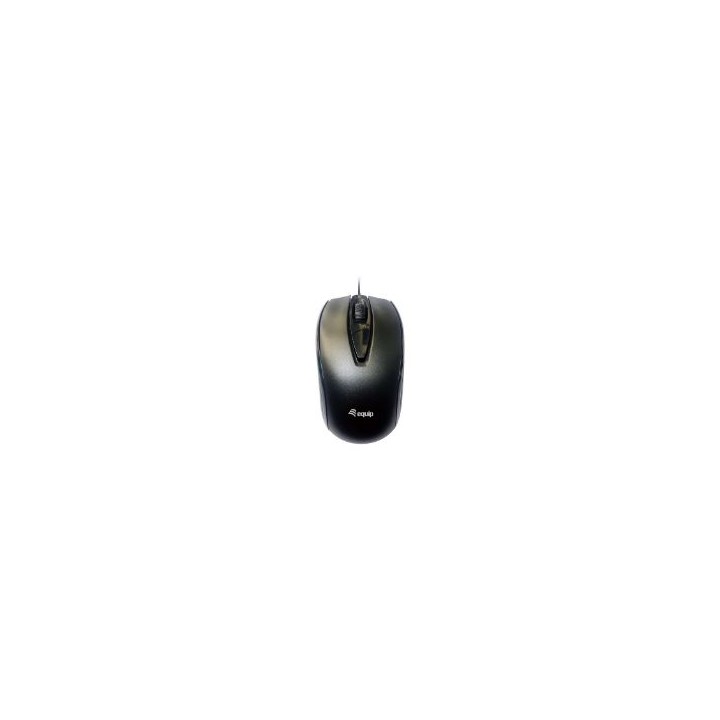 Ratón EQUIP Óptico USB-C 1200dpi Negro (EQ245116)