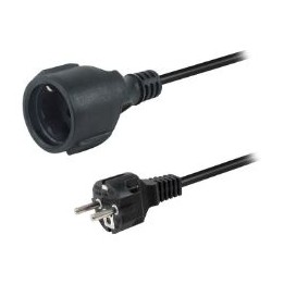 Cable Alimentación EQUIP Schuko/M a Schuko/H (EQ112180)