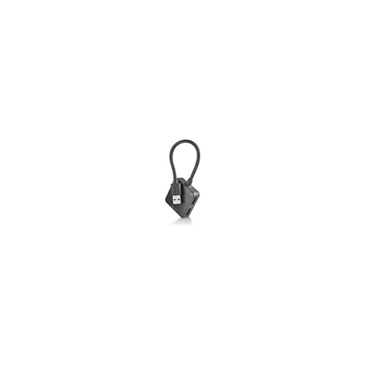 Hub NGS Tiny 4xUSB-A 3.0 Negro (IHUB3.0TINY)