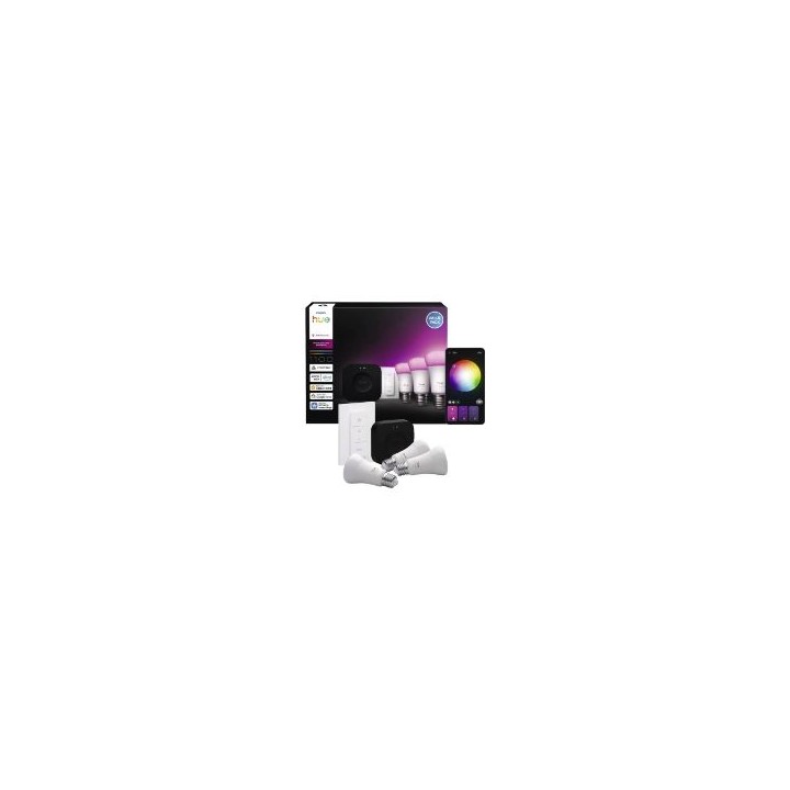 kit Philips Hue White & Color Ambiance.3 bombillas