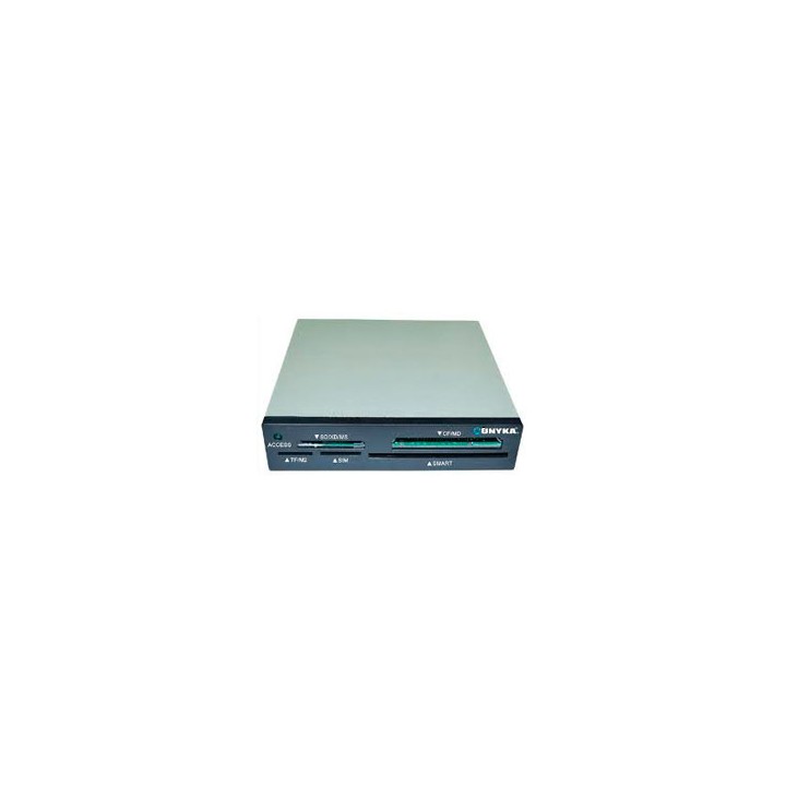 Lector Tarjetas UNYKA USB 2.0 3.5? Negro Bulk (50561)