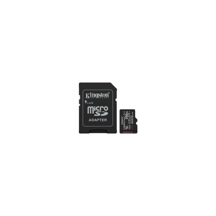 Kingston Micro SDXC 256Gb + Adaptador SD (SDCS3/256GB)