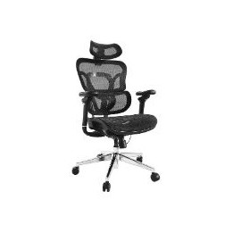 Silla Oficina EQUIP Respaldo de Malla Negra (EQ651051)