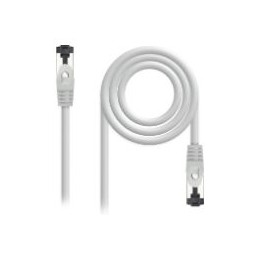 Nanocable RJ45 Cat.8.1 SSTP AWG26 1m Gris (10.20.2001)
