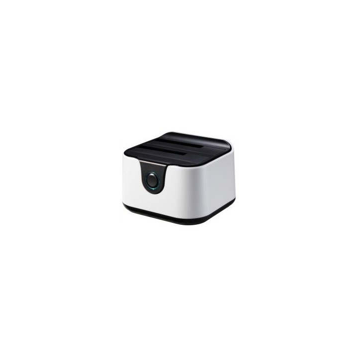 Docking TooQ USB 3.0/3.1 2.5"/3.5" Blanco (TQDS-802BW)