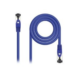 Nanocable RJ45 Cat.8.1 SSTP 0.5m Azul (10.20.2000-BL)