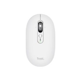 Ratón Trust Seron RF Wireless/Bluetooth Blanco (26019)