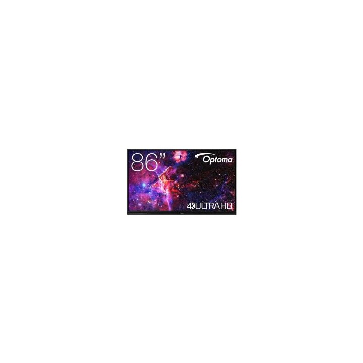 Pantalla Optoma Interactiva 86" UHD 3863RK H1F0H08BW101