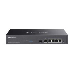 Router TP-Link 5xRJ45 1xSFP 1xUSB Rack Negro (ER7406)