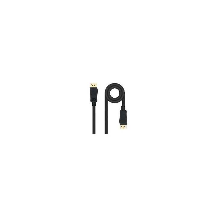 Nanocable DP 1.4/M a DP/M 2m Negro (10.15.2602)