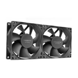 Ventilador Tacens Anima 8x8 Pack 2 Negro (AF8X2)