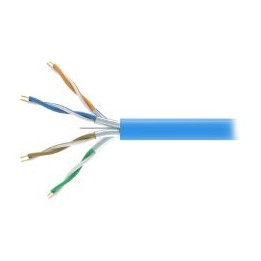 Bobina EQUIP Cat.6 U/FTP AWG23/1 305m Azul (EQ404544)