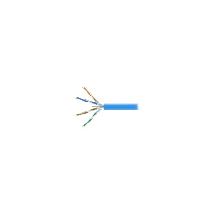 Bobina EQUIP Cat.6 U/FTP AWG23/1 305m Azul (EQ404544)