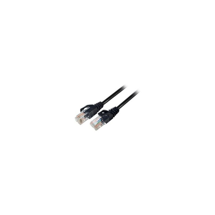 Cable NILOX Cat.6 UTP Ethernet 3m Negro (NXECAT6UTP-3)