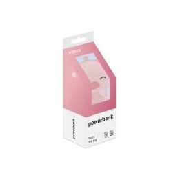 PowerBank CELLY 2600mAh 10W 1USB-A 1USB-C Cerdo (PBPIG)