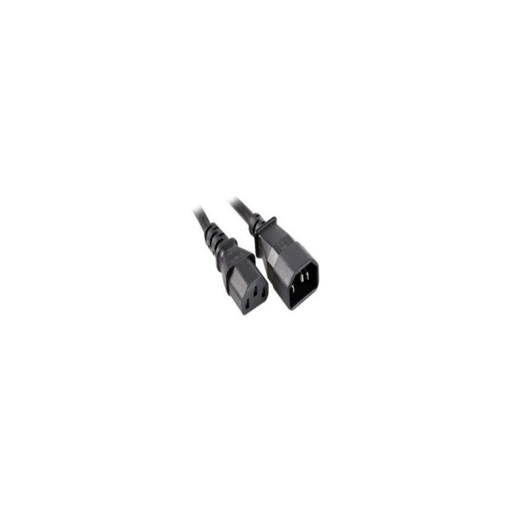 Cable Alimentacion NILOX AC 10A 250V 2m(NXIECC13-M/F-2)