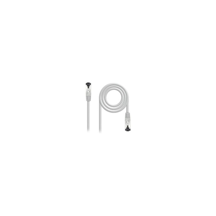 Nanocable RJ45 Cat.8.1 SSTP 0.5m Gris (10.20.2000)