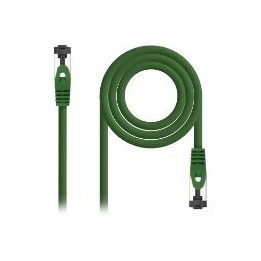 Nanocable Cat.8.1 SSTP 30cm Verde (10.20.2000-L30-GR)
