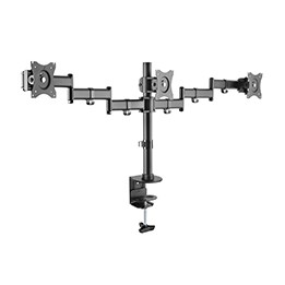 Soporte Mesa TooQ 13"-27" Gira/Inclina 8Kg (DB1327TN-B)