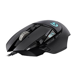 Ratón Gaming LOGITECH G502 12000dpi Negro (910-005471)