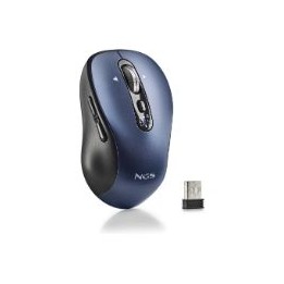 Ratón NGS RF/Bluetooth 5.1 Negro/Azul (INFINITY-RB)