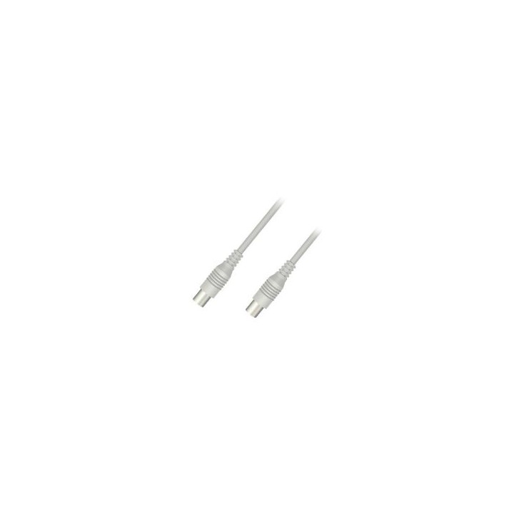 Cable NILOX Antena Coaxial M/H 3m Gris (NXANT-M/F-3)