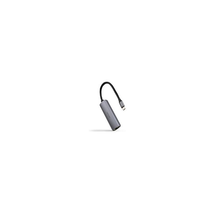 Hub Nanocable USB-C a 1xUSB-C 3.0/1xRJ45 (10.16.4603)