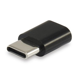Adaptador EQUIP USB-C/M a mUSB-B/H Negro (EQ133472)