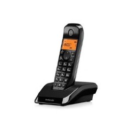 Teléfono Inalámbrico Motorola S12 DECT Negro (S1201)