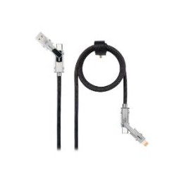 Nanocable USB-C+USB-A a Lightning+USB-C 1m (10.01.2601)