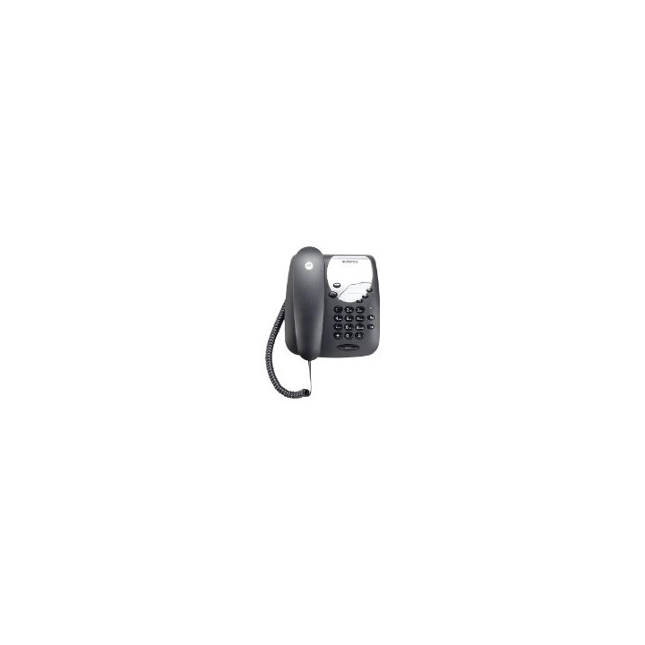 Teléfono Fijo Motorola CT1 Negro (107CT1BLACK)