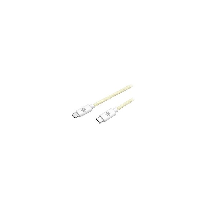 Cable CELLY USB-C a USB-C 1.5m Amarillo(USBCUSBCCOTTYL)