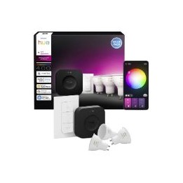 Bombilla Philips Hue LED inteligente. RGB+W