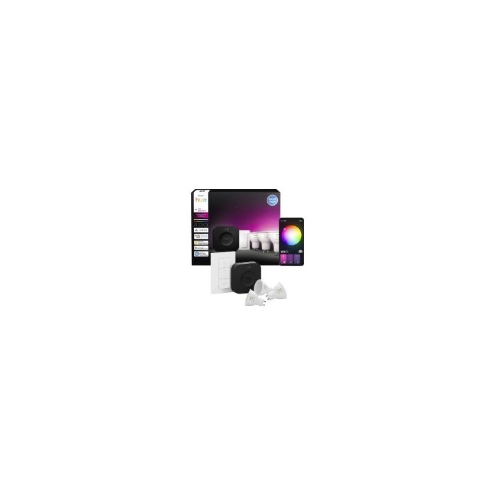 Bombilla Philips Hue LED inteligente. RGB+W