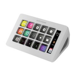 Control Deck Mars Gaming LCD 15 Teclas Blanco (MSDONEW)