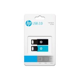 Pendrive HP v212w 64Gb USB 2.0 Pack 2 (HPFD212-64-TWIN)