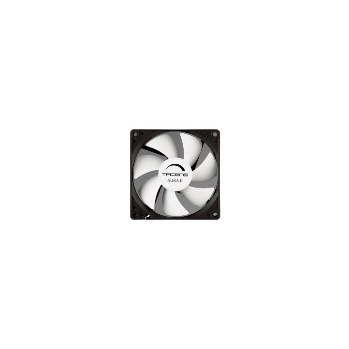 Ventilador TACENS 90mm Negro/Blanco (AURAII9)