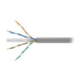 Bobina EQUIP Cat.6a U/UTP AWG23 305m Gris (EQ404537)