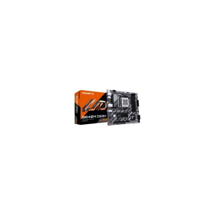 GIGABYTE B840M DS3H: (AM5) 4DDR5 USB DP HDMI RJ45 mATX