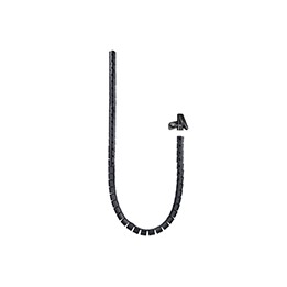Organizador Cables Nanocable Flexible 1m(10.36.0001-BK)