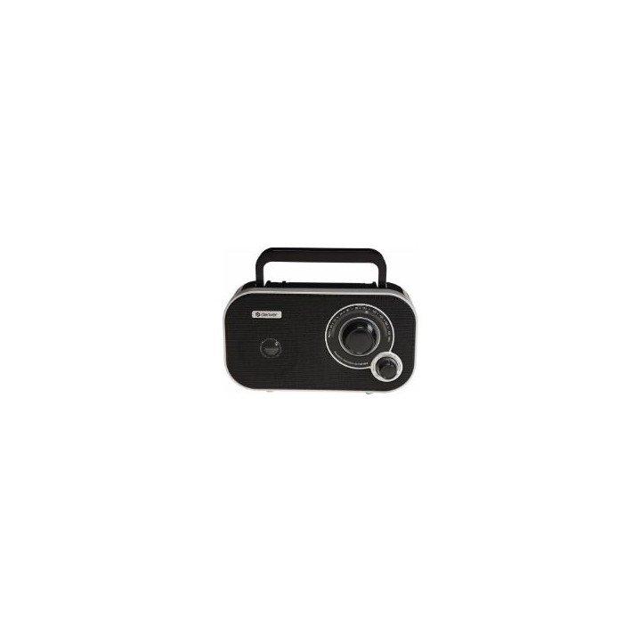 Radio FM DENVER Vintage Analógica Negra (TR-51B BLACK)